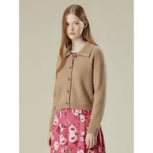 [써스데이아일랜드]카라 버튼업 리브드 가디건 T238MCD232W _P404172840