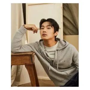 [빈폴멘]후드 집업 카디건  그레이 (BC495AC163) .