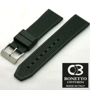 보네또 322 블랙 러버밴드 24mm 시계밴드 시계줄 애플워치 갤럭시워치 스트랩 우레탄밴드