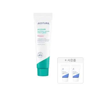 에스트라 에이시카 365 리페어 크림pH4.5 60ml, 1개 + 증정 (아토베리어365 크림, 10ml,2개)