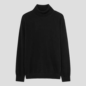 [롯데백화점]로가디스 울 캐시미어 레귤러 핏 터틀넥 스웨터 - 블랙 RY5951P555
