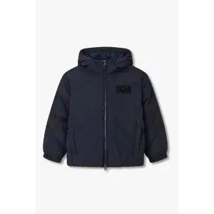 [엠포리오아르마니주니어](강남점)EA7 벨크로 패치 패딩 자켓(0455301108)