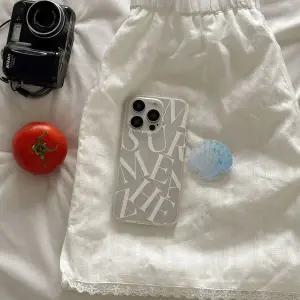 메이드모먼 summer lettering 디자인 반투명 폰케이스