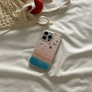 메이드모먼 summer breeze 디자인 반투명 폰케이스