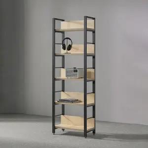 [티에스퍼니처]TS-15 철제 책장 5단 서재 600
