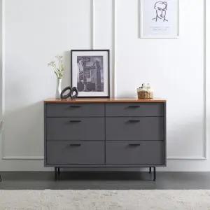 나무뜰 하츠 와이드 서랍장 1200 THF007C (착불)