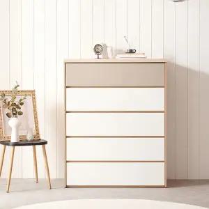 나무뜰 윈트 깊은 1000 빅 5단 서랍장 GNR090C (착불)