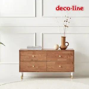 데코라인 코넬 벤 1000B 2단 거실장 DNE002C (착불)