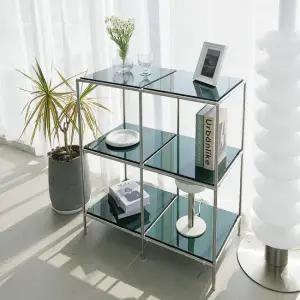 나무뜰 비아 모듈가구 2X2 UV 선반 수납장 SWL185C (착불)