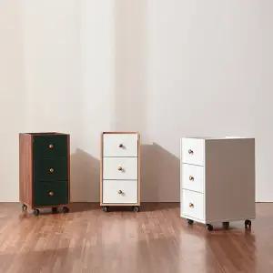 나무뜰 켈트2 이동형 3단 서랍장 DWF044C (착불)