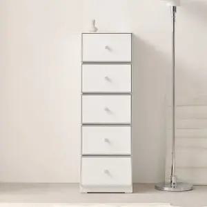 나무뜰 로아 AP400 모듈 5단 서랍장 PKF107C (착불)