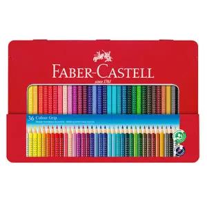 파버카스텔 삼각 그립 색연필 파버카스텔 나무 색연필 틴케이스 (36색 옵션)