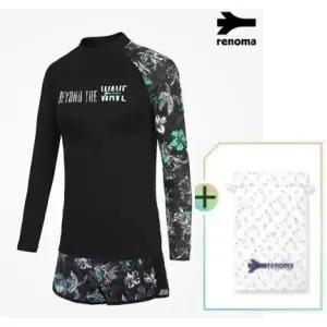 [롯데백화점]레노마 여성플라워 2피스 래쉬가드세트 RN-LS19993