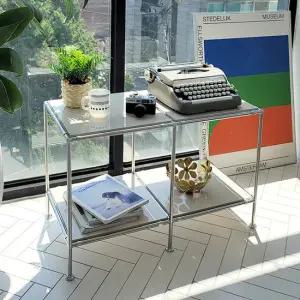 나무뜰 비아 모듈가구 1X2 UV 선반 수납장 SWL183C (착불)