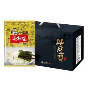 광천김 3대째 달인 재래 전장김 20g x 10봉 선물세트(30-1호)