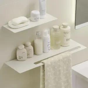 조적젠다이 젠다이 알루미늄 욕실선반 벽 보관  세면대선반  욕실수납선반