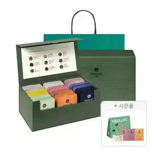 오설록 티 에디션 스페셜 선물세트 54입(9종, 6입), 1개+증정(트라이얼 4입 키트, 1개)