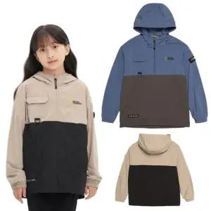 [롯데백화점]내셔널지오그래픽 내셔널 키즈 아노락 점퍼 N213KJP050