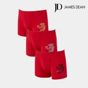 제임스딘 와일드 레드 호랑이 타투 드로즈 3종세트