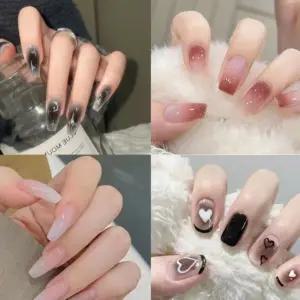 붙이는 네일팁 56종 세트 데싱디바 스타일 인조손톱