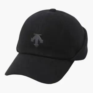 데상트골프모자 GQC DP42MFCPO3-BLKG 남성 이어워머 일체형 방한캡 / BLACK