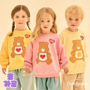 케어베어즈 따뜻한 융기모 루즈핏 맨투맨 티셔츠