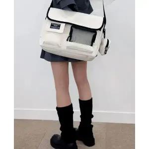 윤슬디자인 브레인 학생 메신저백 크로스백 대학생 옆으로 매는 가방 어깨가방 중학생 학원