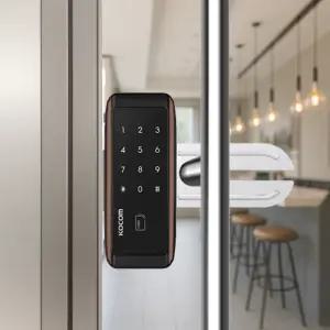 코콤 유리문도어락 강화유리 강화도어 상가문 단문형 양문형 사무실 번호키 KDL-S50