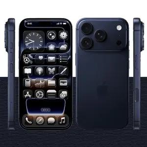 iPhone 17 Pro Max 256GB 딥 블루 단조 알루미늄 자급제 언락폰 (애플코리아 정품) - MFYP4KH/A