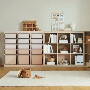 한샘 샘키즈 수납장 1305+책장 1305 세트