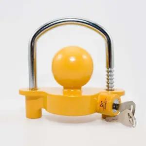 잠금장치 카라반 트레일러 커플러락 열쇠 도난방