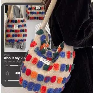 털 뽀글이 가방 숄더백 기모 퍼 겨울