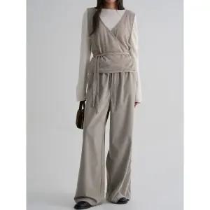 [에잇세컨즈] 밴딩 팬츠  베이지 (115X21DY1A)