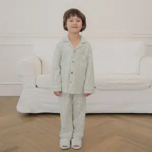 솔로 소프트 국산 남 유아 아동 주니어 기모 스판 겨울 수면 잠옷