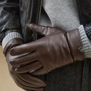 닥스 남성 가죽 장갑 울 털 겨울 방한 기념일 선물