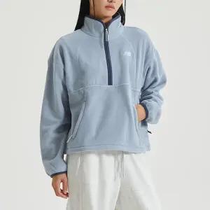 NB. WOMEN 코지 플리스 반집업 (SEMI OVER FIT) NBNCF4W912-51