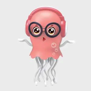 춤추는 문어 대왕 문어 토이 댄싱인형 움직이는 인형 장난감 뮤직 댄스 배틀 음악 움파둠파