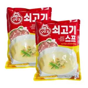 오뚜기 쇠고기스프 1kg 2개