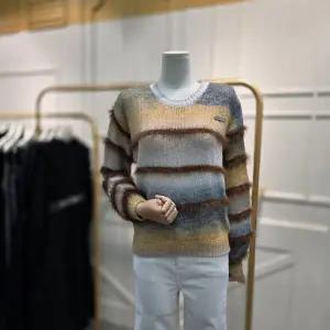 [에고이스트]컬러 프린지 니트 풀오버 ER4OKL52BR_CA