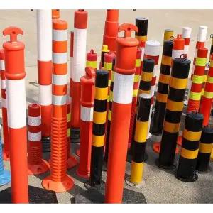 포르르 우레탄볼라드 볼라드 매립 고정식 안전봉 야광