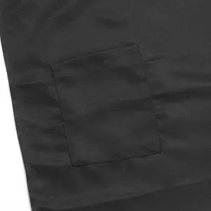 카페 포켓 랩앞치마 블랙 공방 허리앞치마 꽃집 (WF10438)