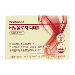 푸드올로지 버닝올로지 디데이 3.8g x 10포 3개