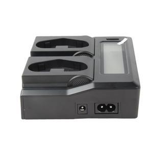 LP-E19 LC-E19 Canon EOS R3 EOS-1D X Mark III용 듀얼 LCD 충전기 LP-E19 LP-E4 LP-E4N 배터리용