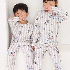 아동 잠옷 봄 가을 긴팔 스누피 케릭터 남아 여아 파자마 홈웨어 335