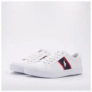 [폴로 랄프 로렌][폴로 by 랄프로렌] GEOFF 10 화이트포니 여성 스니커즈 FLLOBA0U03