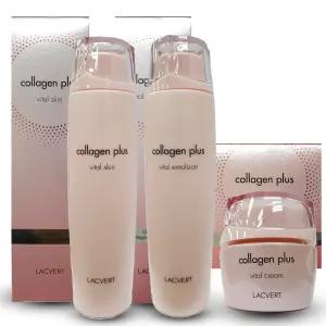 라끄베르 콜라겐 플러스 바이탈 스킨케어 3종 (스킨+로션+크림)/푸석한 피부 dv