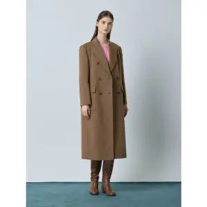 씨씨콜렉트 [CC콜렉트] 야크 블렌드 플랩포켓 더블 롱코트 CAC244MSG557