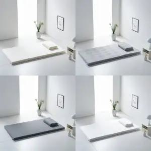 [엘리베] 천연 라텍스 바닥 토퍼 매트커버 5cm