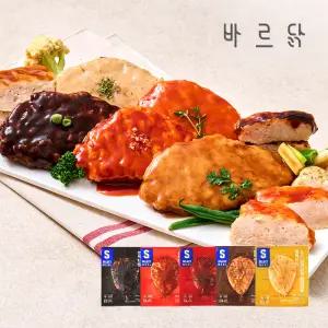 바르닭 셀렉트밀/제로당 닭가슴살 7종 10팩 골라담기