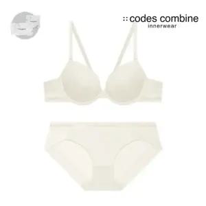 [롯데백화점]코데즈컴바인 이너웨어 [선물포장]베이직몰드[브라1+팬티2]세트CFWBRBP161CRM2